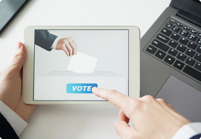 選挙運営サポート／オンライン選挙システム
