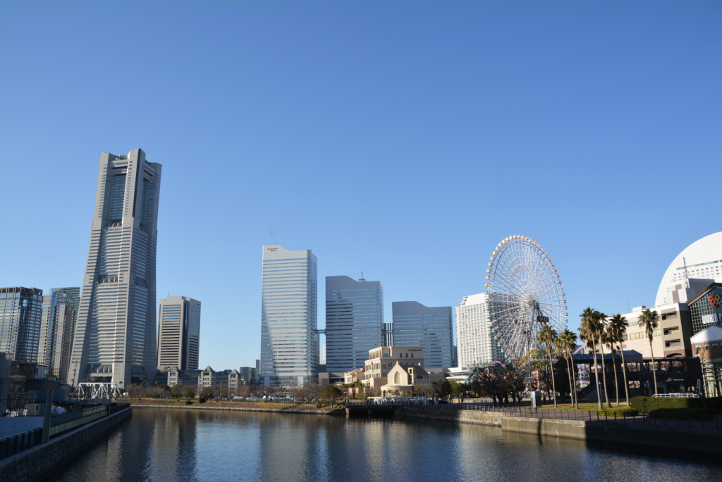 横浜の街並み