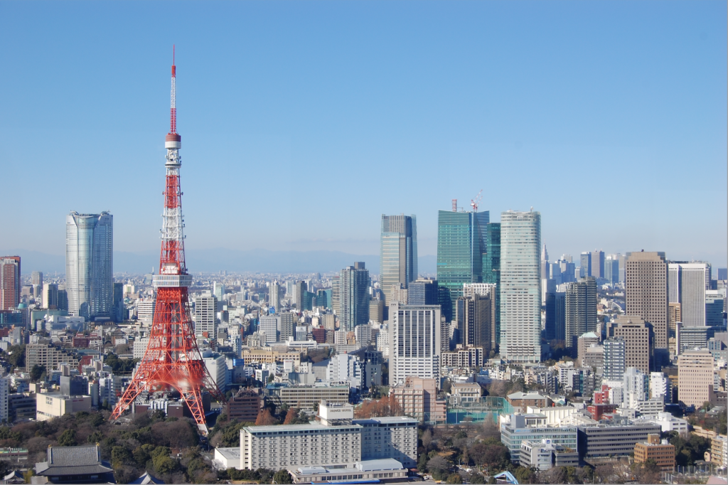 東京の街並み